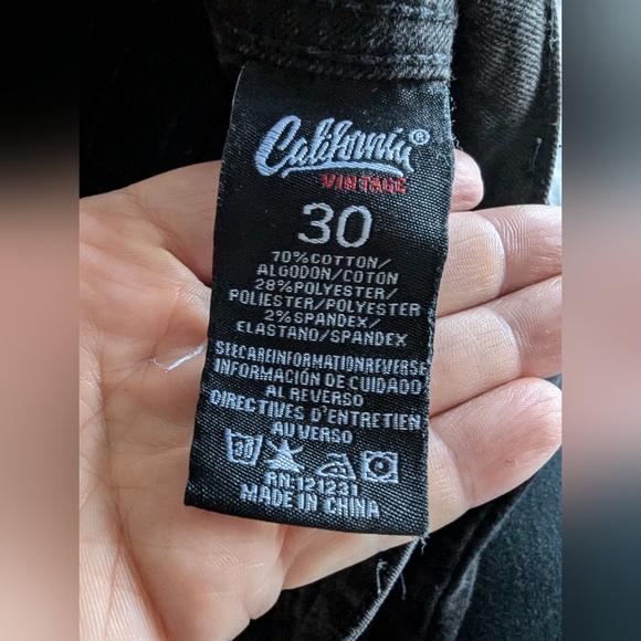 Black jeans California Vintage - Picture 7 of 9